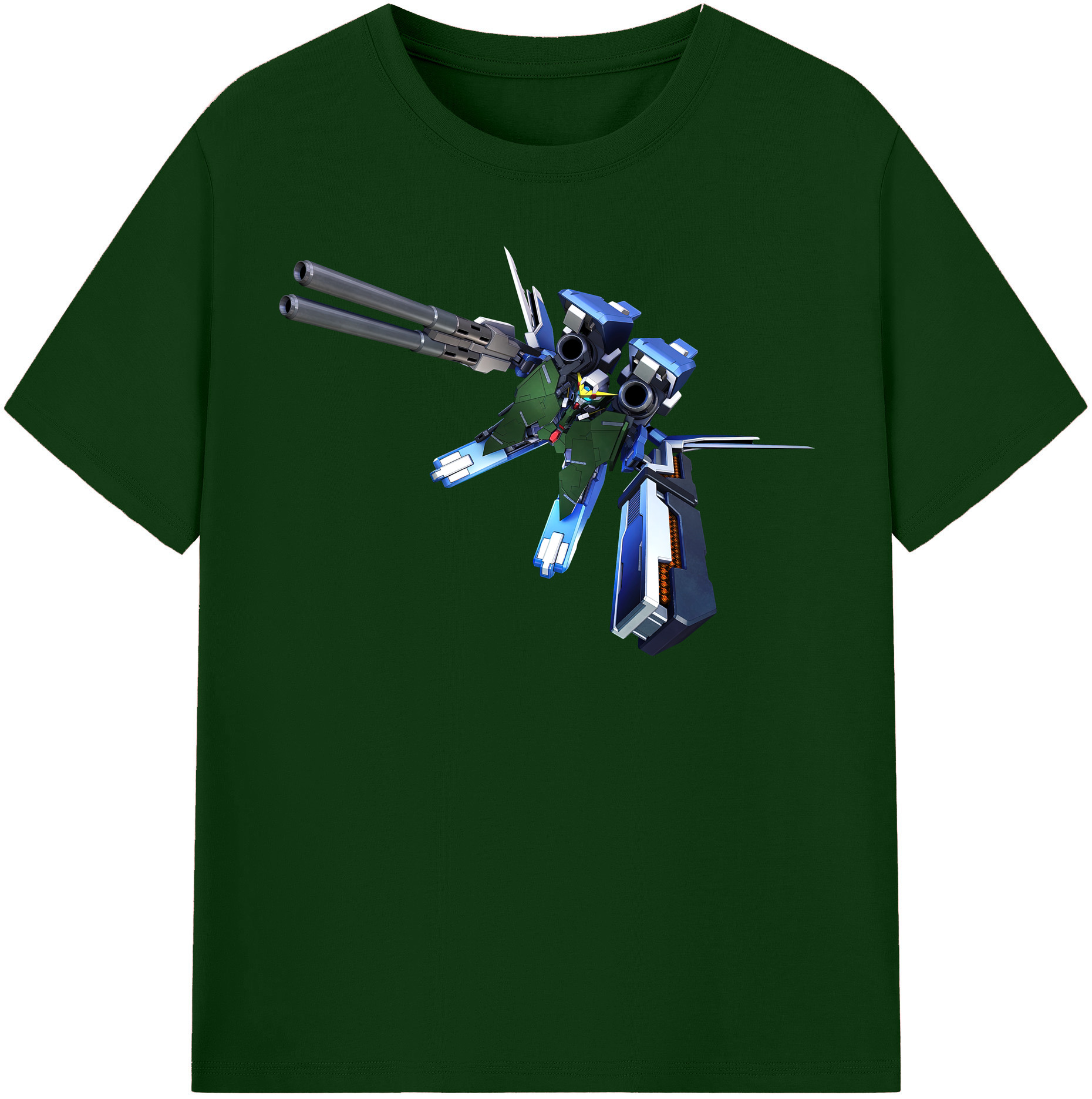 （画像用） 機動戦士ガンダム Mobile Suit Gundam 綿100％半袖Tシャツ（フロントプリント）